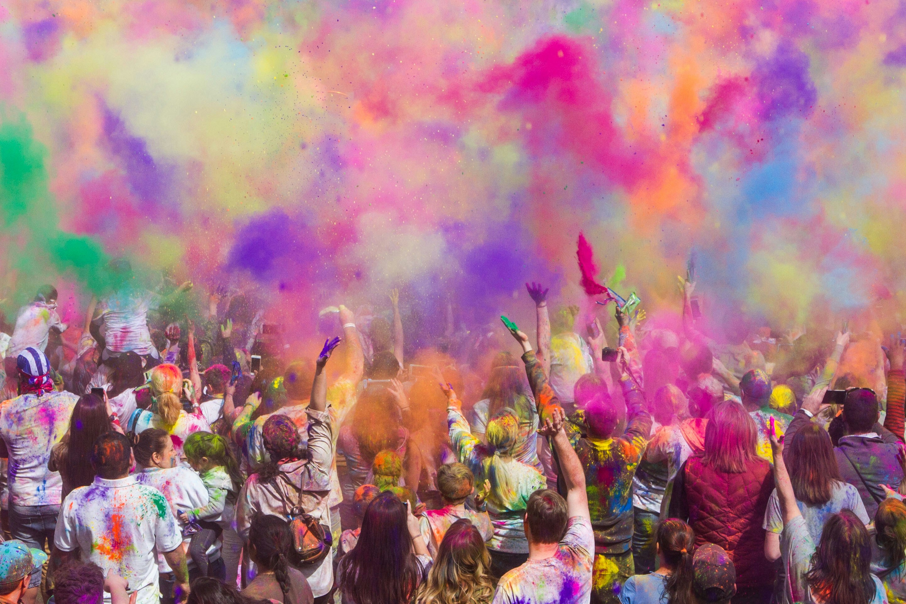 holi celebration in india